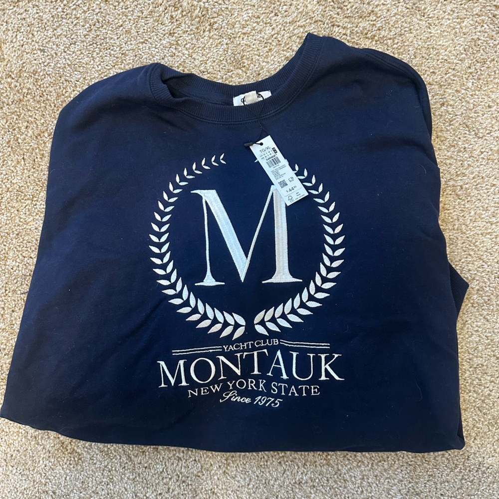 Garage montauk sweatshirt never worn